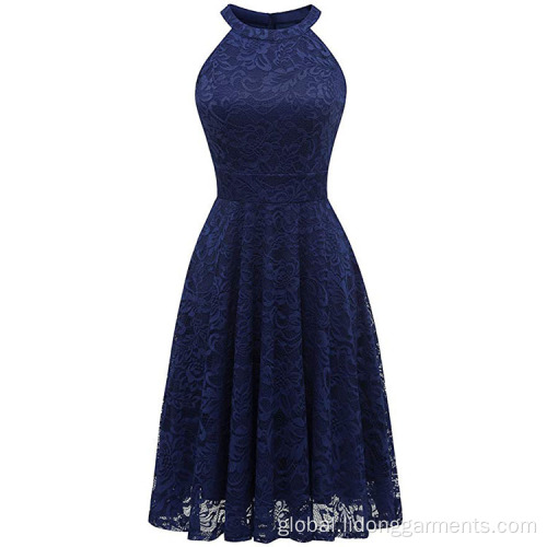 EVENING DRESS New Sleeveless Women Lace Dresses Evening Dress Supplier